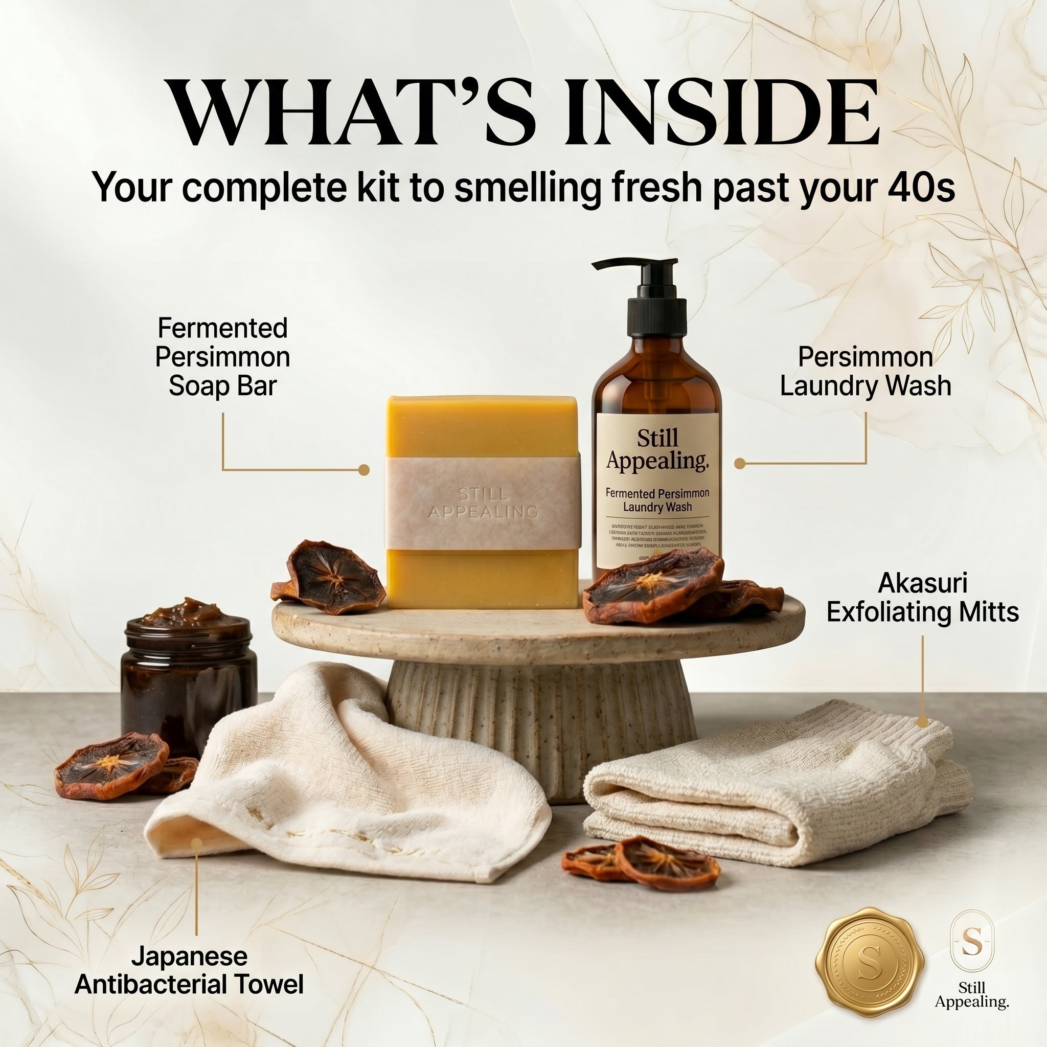 Fermented Persimmon Soap results